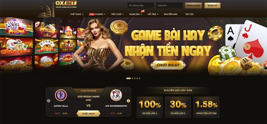 Oxbet - Cổng game hàng đầu và nổi tiếng tại Việt Nam - Oxbet
